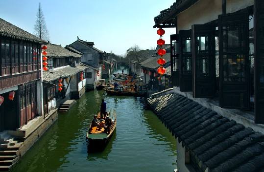 A线------至臻江南：大报恩寺+鼋头渚+三水乡周庄、乌镇、南浔